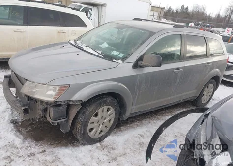 2017 Dodge Journey Se z USA, uszkodzony, nr VIN 3C4PDCAB9HT697073